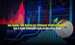  Son Dakika TÜİK Haziran Ayı Enflasyon Verilerini Açıkladı! İşte 6 Aylık Enflasyon Farkı ve Kira Artış Oranı