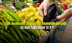 TÜİK Verileriyle Türkiye'nin Ekonomik Gerçeği En Hızlı Fakirleşen 12 İl