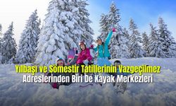 Yılbaşı ve Sömestir Tatillerinin Vazgeçilmez Adreslerinden Biri De Kayak Merkezleri