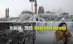 11 Ocak 2025 Sivas Hava Durumu