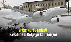  2024'te Sivas Nuri Demirağ Havalimanı'ndan 438 Bin Yolcu Geçti