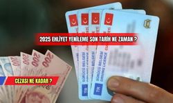 2025 Ehliyet yenileme son tarih ne zaman? Cezası ne kadar? 