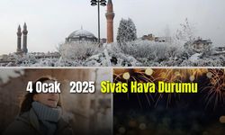 4 Ocak 2025 Sivas Hava Durumu