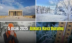 5 Ocak 2025 Ankara Hava Durumu