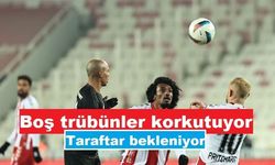 Boş trübünler korkutmaya başladı