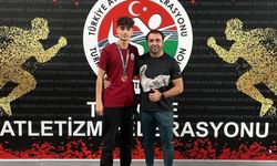 Erzincanlı atletizm sporcusu Türkiye 3'üncüsü oldu