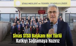 Sivas Mesleki ve Teknik Anadolu Lisesi öğretmen ve öğrencileriyle bir araya geldi.
