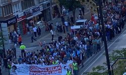 Sivas'ta Filistin Dayanışma Yürüyüşü