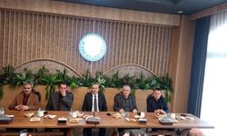 Sivas'ta gazeteciler arasında kardeşlik