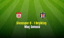 Sivasspor 0 - 1 Beşiktaş   Maç Sonucu