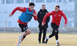 Sivasspor yarında antrenmanda