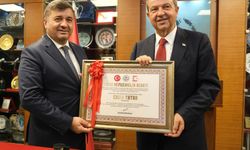 KKTC Cumhurbaşkanı Tatar Giresun'un fahri hemşehrisi oldu
