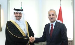 ULAŞTIRMA VE ALTYAPI BAKANI ABDULKADİR URALOĞLU VE SUUDİ ARABİSTAN ULAŞTIRMA VE LOJİSTİK HİZMETLER BAKANI ALJASSER GÖRÜŞMESİ