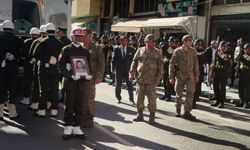 Şehit son yolculuğuna uğurlandı