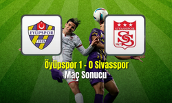 Eyüpspor 1 - 0 Sivasspor Maç Sonucu