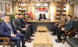 Vali Şimşek'ten Müdür Erdoğan'a Ziyaret