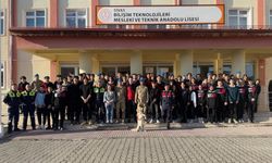 Lise öğrencilerine Jandarma anlatıldı