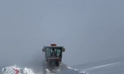 Sivas'ta Yağan Kar ulaşımı Aksattı