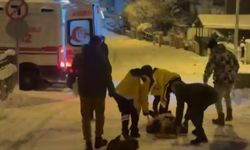 Tepsi ile Kayarken Duvara Çarpan Genç Kız Ağır Yaralandı