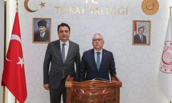 Sivas Valisi Şimşek'ten Tokat Valisi Köklü'ye Ziyaret