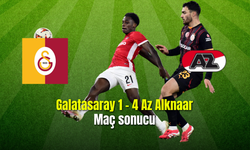 Galatasaray 1 - 4 Az Alknaar Maç sonucu