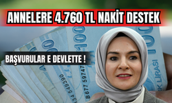 Annelere 4.760 TL Nakit Destek