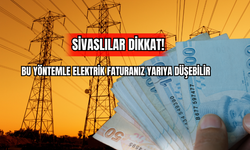 Sivaslılar Dikkat! Bu Yöntemle Elektrik Faturanız Yarıya Düşebilir