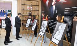 Öğrenciler Şehitlerin Resimlerini Çizdi