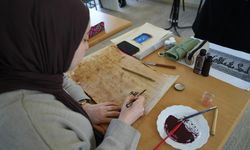 Öğrenciler Hat Sanatı İle Sabretmeyi Öğreniyor