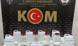 Sivas'ta kaçak içki üretimi