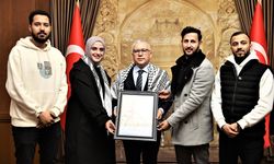 Filistinli Öğrencilerden Sivas Valisi Yılmaz Şimşek’e Ziyaret