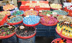 Balık tezgahları şekerlendi