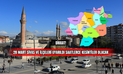 Dikkat! 28 Mart Sivas ve İlçeleri Uyarıldı Saatlerce Kesintiler Olacak