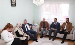 Müftü Altunkaya'dan şehit ailesine vefa ziyareti