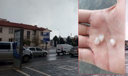Sivas'ta son yılların en dolu yağışları