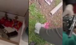 Silahlar bakın nereden çıktı