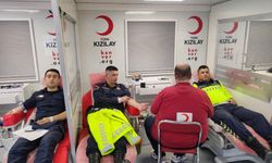Jandarma'dan kan bağışı