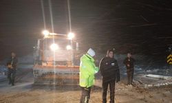 Kar ve soğukta mahsur kaldılar