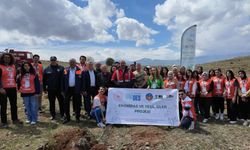 Divriği’den yeşil bir adım: 100 fidanla geleceğe nefes