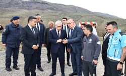 Vali Şimşek olay yerini inceledi