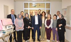 Hastanede çalışanlar da hastalar da unutulmadı