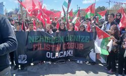 Sivaslı miniklerden Gazze'ye Duyarlıyız yürüyüşü