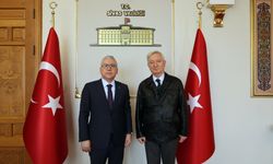 Beşir Ayvazoğlu'ndan Vali Şimşek'e ziyaret