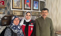 Şehit ailelerine bayram ziyareti