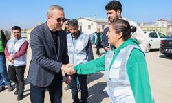Başkan asfalt plentindeydi! Sivas'ta yaz hazırlıkları