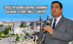 Tokgöz İktidarın İsrafına Tahammül Kalmadı, Faturayı Millet Ödüyor