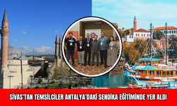 Sivas’tan Temsilciler Antalya’daki Sendika Eğitiminde Yer Aldı