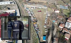 Sivas'ta yasa dışı araç ticareti operasyonu