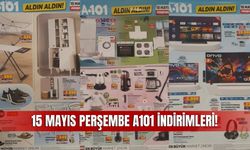 A101 15 Mayıs 2025 Aktüel Kataloğu Yayında: Elektronikten Beyaz Eşyaya Büyük Fırsatlar
