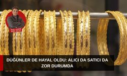 Düğünler de hayal oldu: Alıcı da satıcı da zor durumda